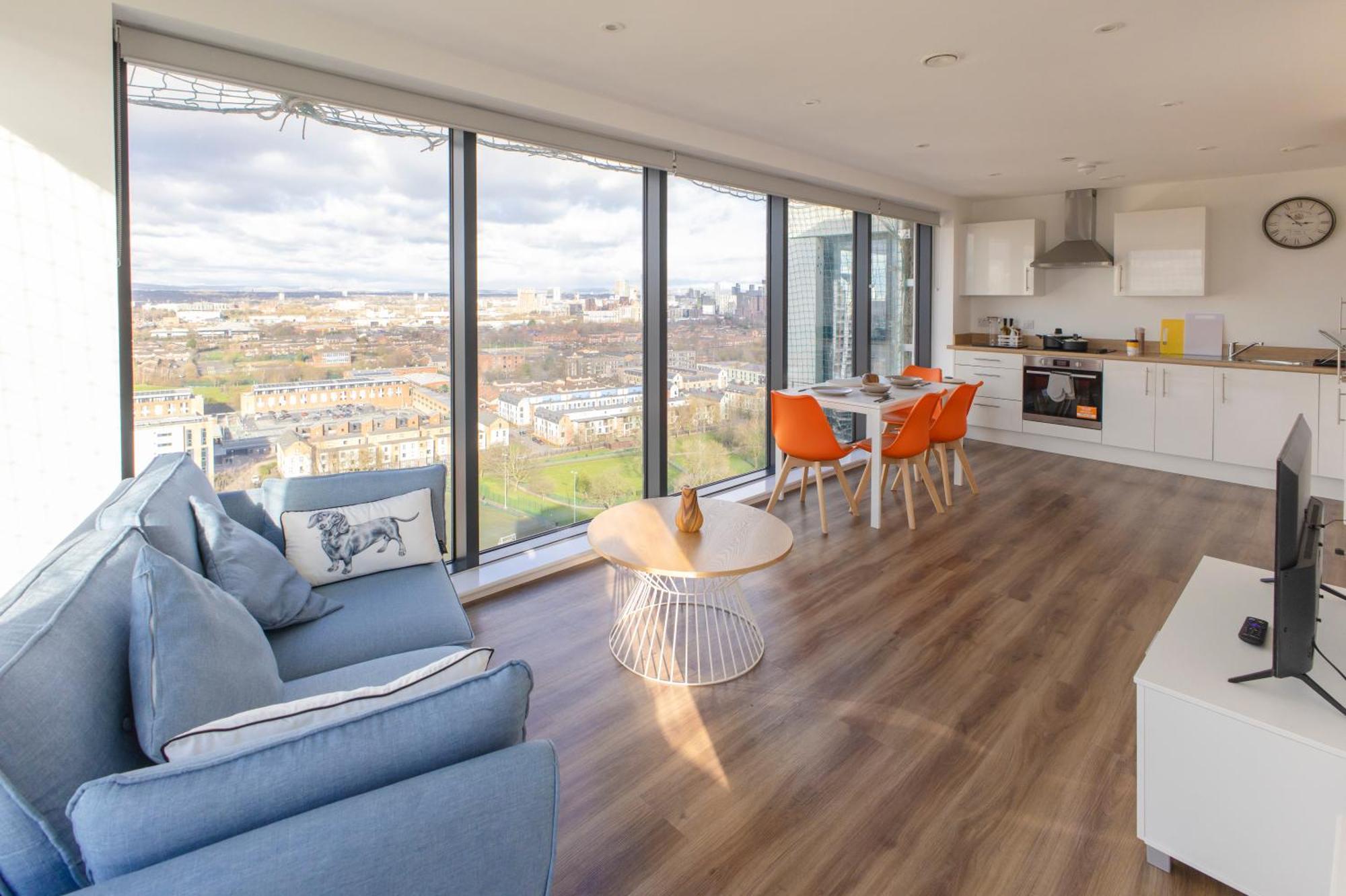 Quayside Penthouse 2 Bedroom Ensuite Near Media City & Manchester United Ngoại thất bức ảnh